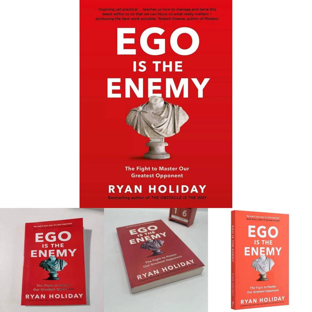 Inspiring English Self-help Book Ego Is The Enemy By Ryan Holiday For Personal Growth