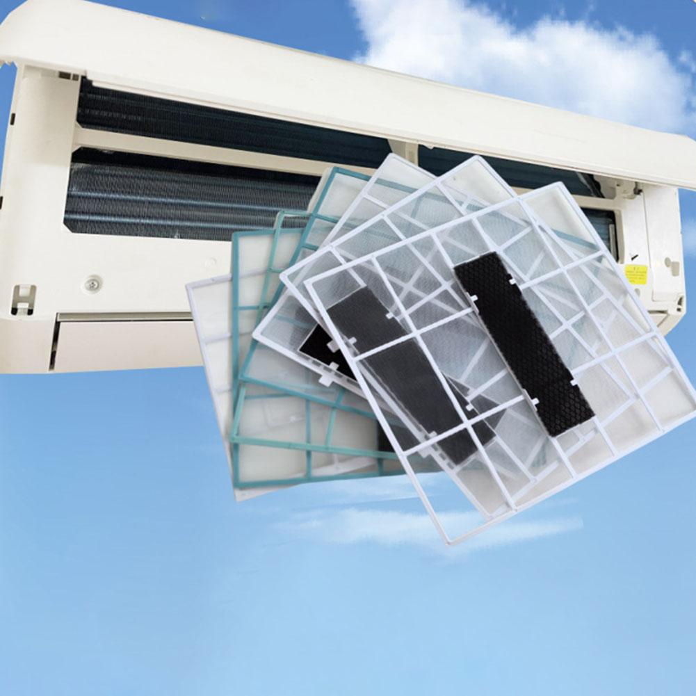 For Improving Air Quality Air Conditioner Filter Enhanced Filtration Easy Installation Air Filter Bracket As Shown