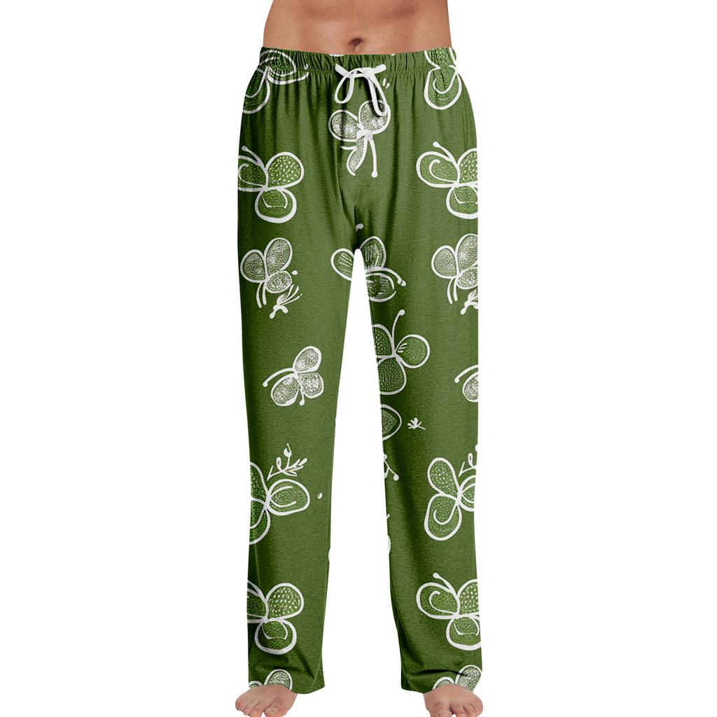 Men's St. Patrick's Day Print Home Sleep Pants