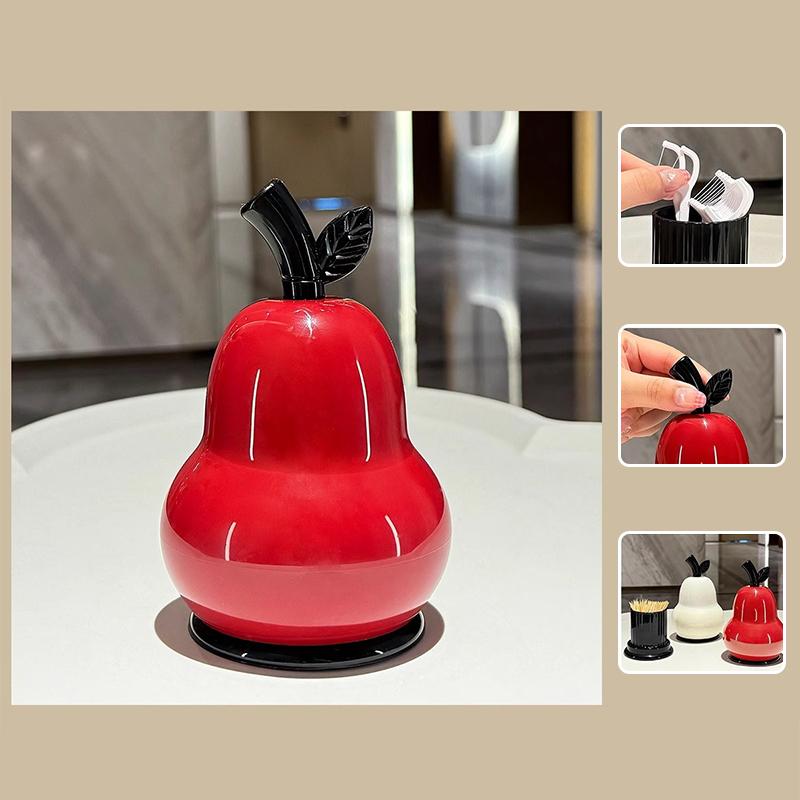 

Creative Light Luxury New Toothpick Box Household Cotton Swab Dental Floss Storage Box High-End Toothpick Jar High-Value A1