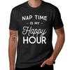 Nap time is my happy hour T-Shirt korean fashion plus sizes customs mens big and tall t shirts
