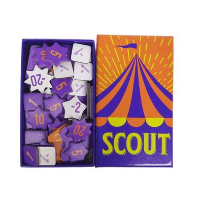 Board Game Cards Double Language Search Circus Scout Poker Card Game