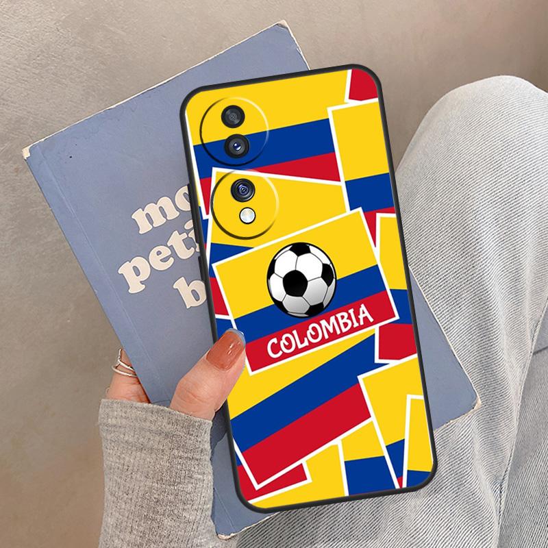 Colombia Flag Football For Honor Magic 7 6 5 8 Pro Case For Honor Win RT X9d X9c X9b X9a X8c X8b 70 90 200 400 Lite