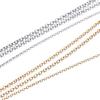 2Meters Stainless Steel Cross Chain 1.2/1.6/2.0mm Chains for DIY Necklace Bracelet Anklet Jewelry Making Accessories Supplies