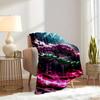 1pc Anime,Action,FantasyTheme Digital Printed Flannel Blanket, Super Soft Plush Fleece Bed Cover, Multi-Function Four Seasons Hypoallergenic