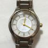 Used [Free Shipping] CITIZEN EXCEED Radio Wave Solar Watch, Shell x Silver, Minor Movement, Working Condition, Used Item