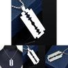 Minimalist Blade Alloy Jewelry Chain With Pendant For Weddings And Travel Souvenirs