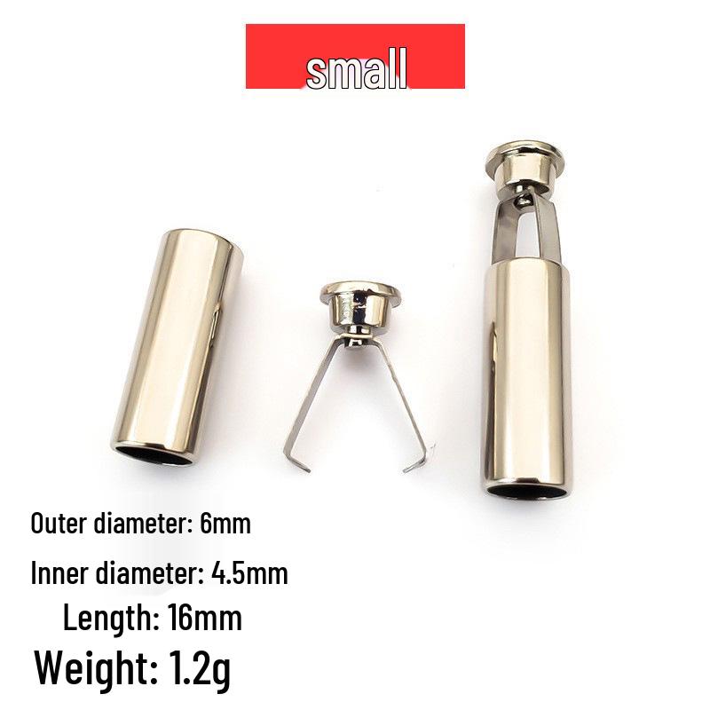 Colored Metal Alloy Hoodie Drawstring Clip Buckle