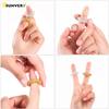 Non-Toxic 10 Pcs Spiky Sensory Rings Great Spikey Fidget Toys Finger Acupressure Massage Rings Therapy Finger Circulation Ring Adhd