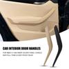 Left+Right Beige Car Interior Door Handles for BMW X1 E84 10-16 Inner Doors Panel Handle Bar Pull Trim Cover Front Rear