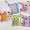 1/3Pcs Mini Anime Badge Storage Bag Protective Shell Toy Doll Bag Transparent Display Bag Pendant Hanging Keychain Decor Gift