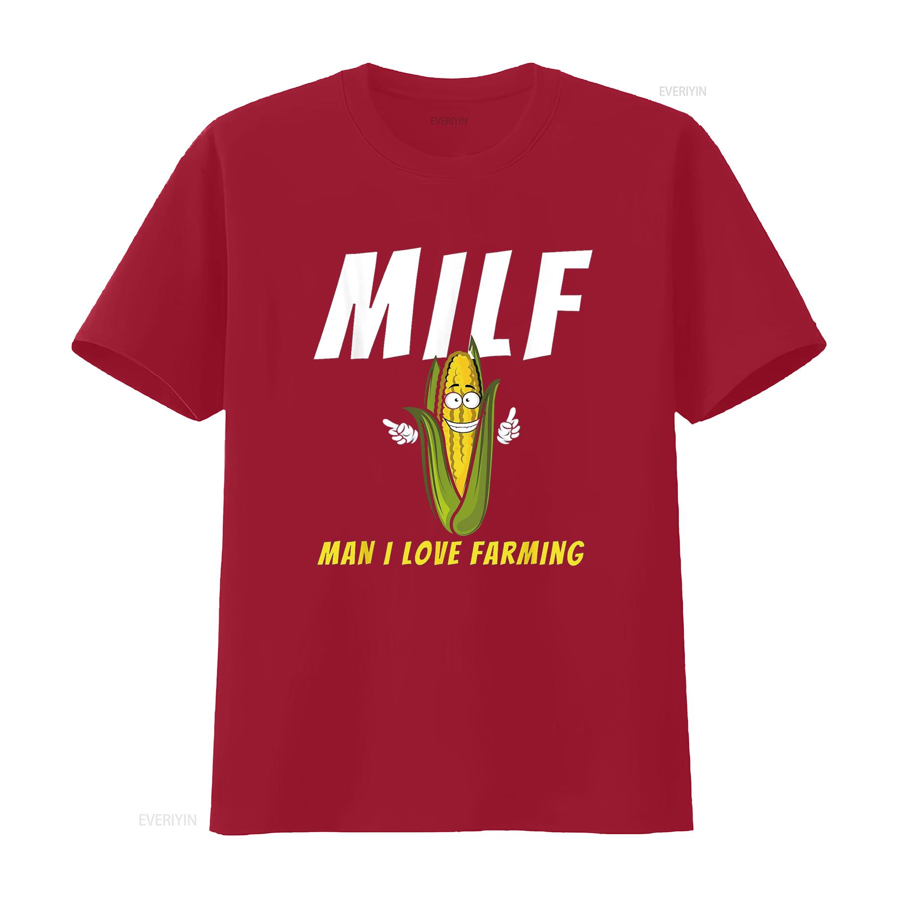 

Man I Love Farming Farmer T Shirt vintage Washed Comfortable Stretched fashion Versatile Soft streetwear Breathable S