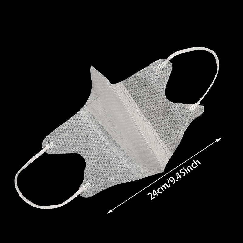 10 Stück Mode 3D Schutzmasken für Erwachsene, Bequem für den täglichen Gebrauch, Staubdicht, Atmungsaktiv, Gesichtsschutzmaske