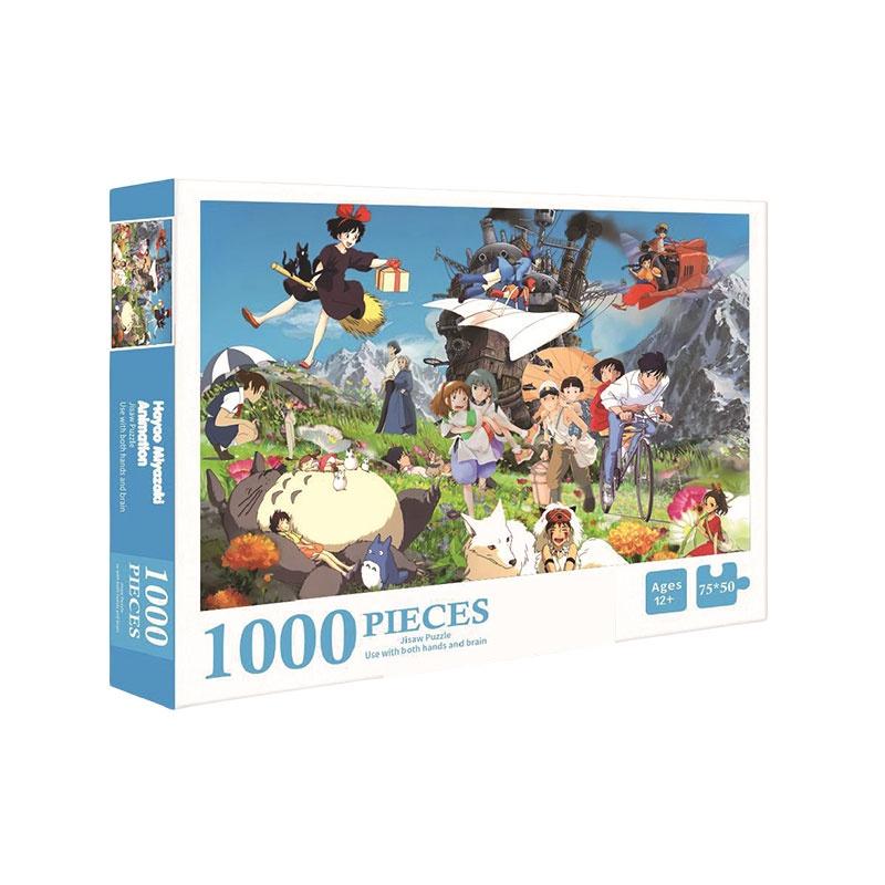 1000 Piece Jigsaw Puzzle Mind-boggling Landscape Puzzle Toy