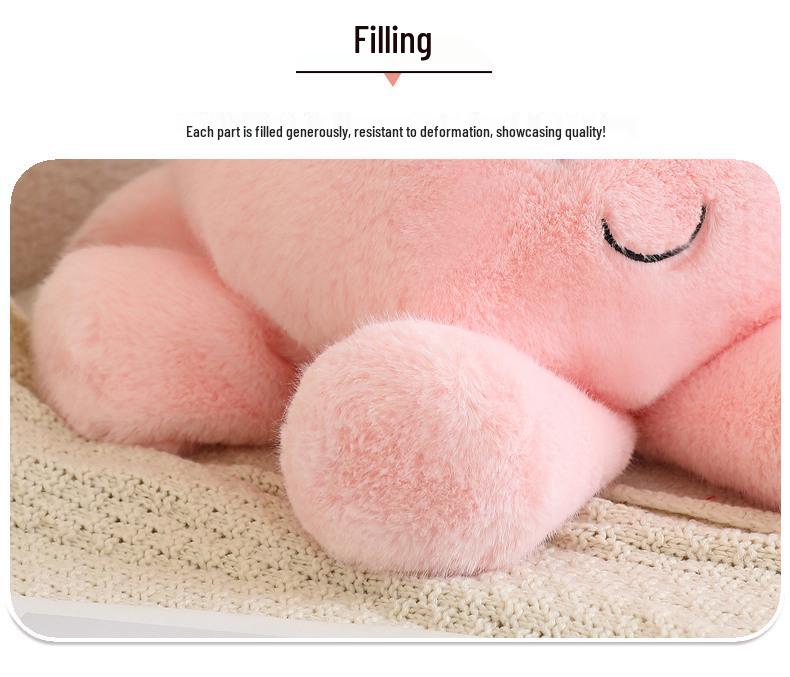 Adorable Rotating Jellyfish & Octopus Plush Pendant - Cute Desk Companion Ornament Gift