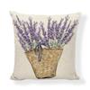 Lavendel "Velsigne dette hjemmet" Putetrekk, 45x45cm Lilla Sofaputetrekk for Stuedekor
