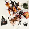 Pumpkin Halloween Hair Hoop Bat Festival Hair Accessories Spider Headband  Friends