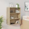 VidaXL Wall-mounted Hanging Cabinet Sonoma Oak 69.5x32.5x90 Cm 812315