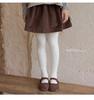 Girls' Spring & Autumn Tights: Lightweight Children's Base Layer Socks, Summer White Dance Socks, Baby Onesie Tights