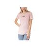 Originals Logo Round Neck Comfortable Short Sleeve T-Shirt Women T-Shirts Pink ED7443