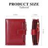Leather Women's Wallets with RFID Blocking,Bifold PU Leather Purses Handbag  Large Capacity Short Ladies Purse