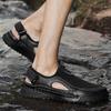 Summer Men's Sandals Outdoor Mesh Sandals Men Sandals Slides Handmade Sandals Roman Outdoor Sneakers