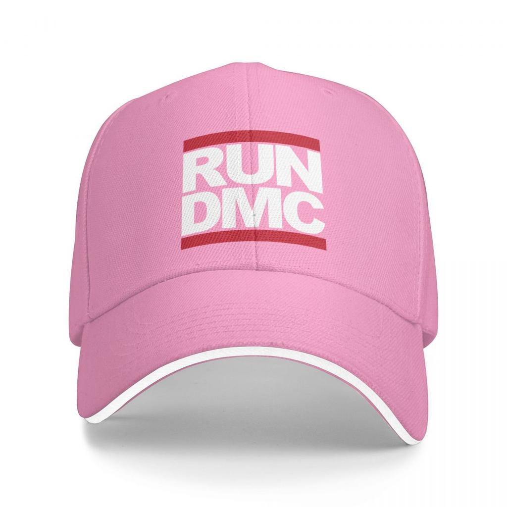 Run DMC Logo Cap Unisex Hip-Hop Hat Sun Hats Racing Cap Adjustable Snapback Caps Baseball Caps Summer
