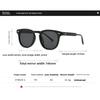 Women's sunglasses, men's and women's fashion square sunglasses