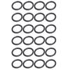 O-Rings Set Diverter Valve O-Rings Valve Repair 24 Pack O-Rings Perfect Fit O-Rings Pool Maintenance Parts Resilient O-Rings