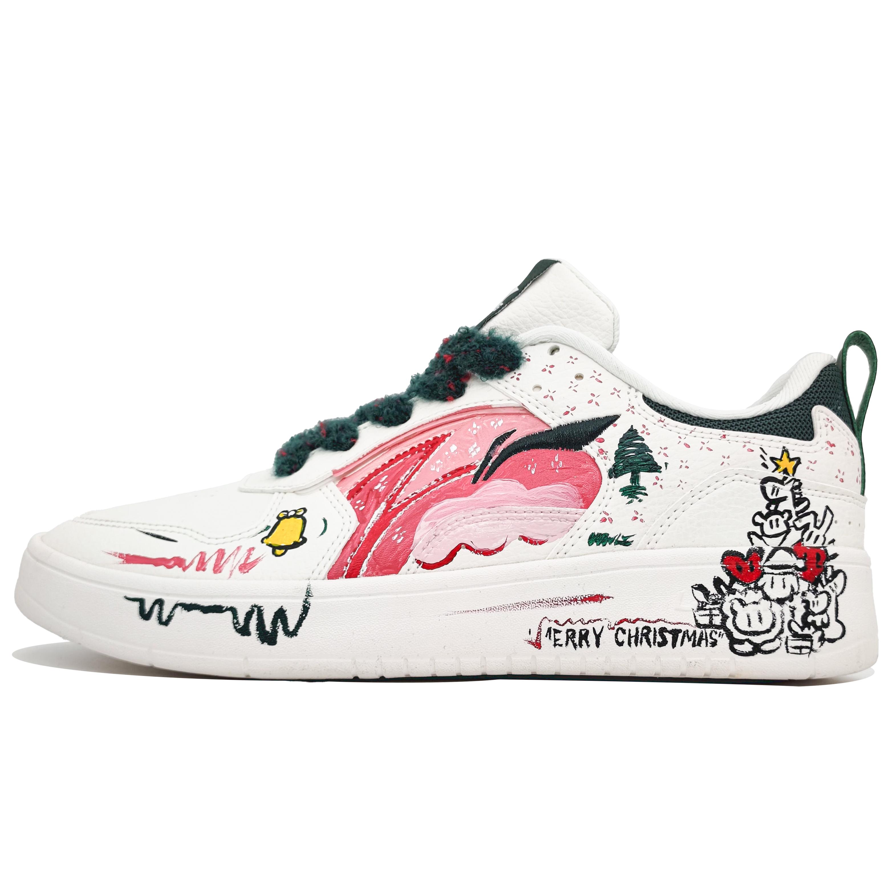 Li Ning Wheat Age Скользкий, Износостойкий, Дышащий Скользкий, Износостойкий, Дышащий Низкий AGCT147-3(Команда400-) 43.5