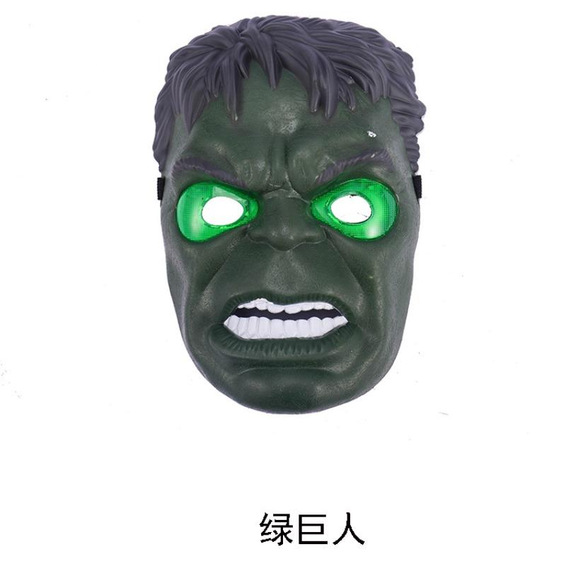 Captain Glowing Mask Batman Blue Steel Thor Hulk Optimus Prime Shines Cool Cartoon