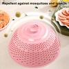 Adjustable Food Tent Cover Reusable Vegetable Washing Basket Food Umbrella Cover for Outdoor Picnic Camping BBQ Garden Party Food Protector Net for