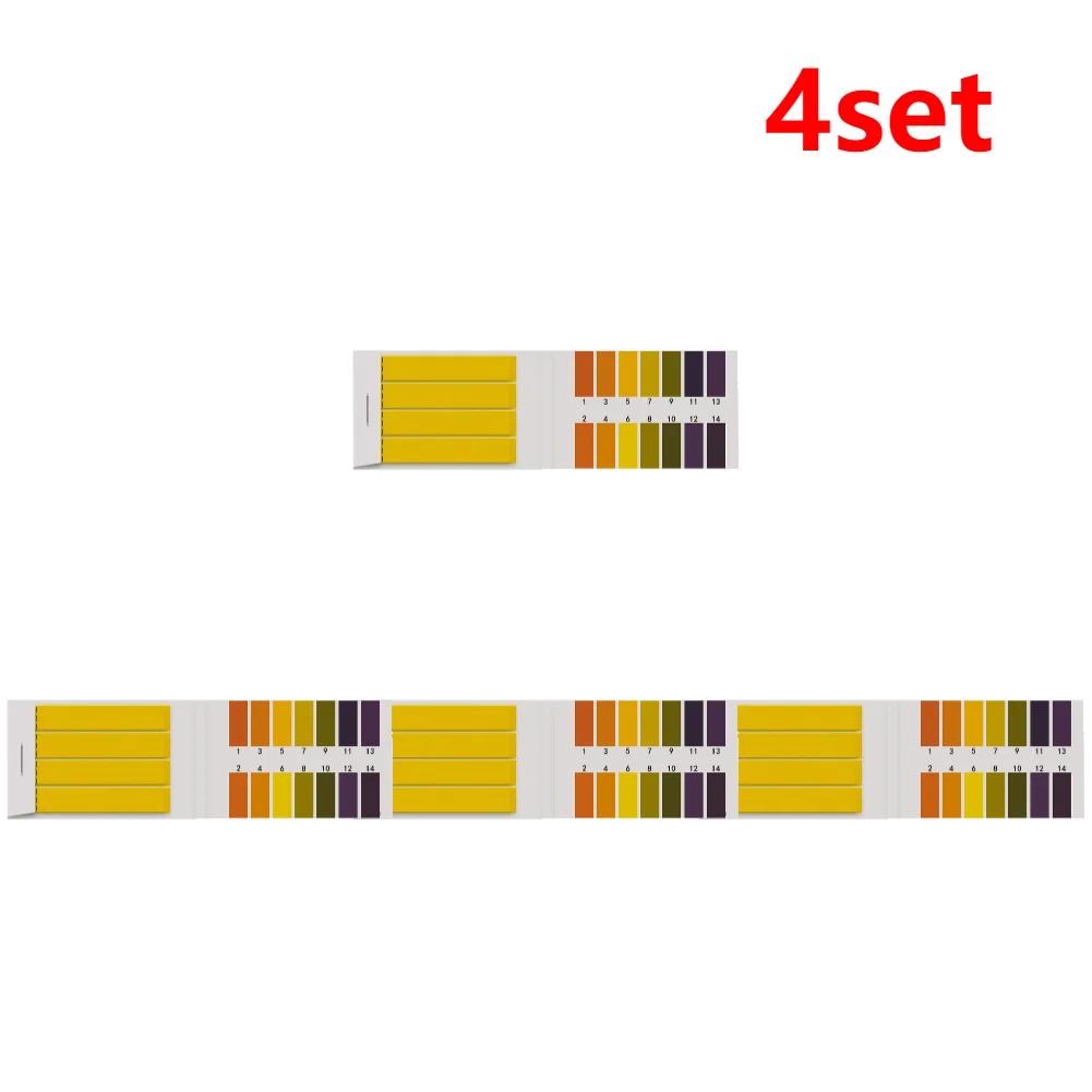 80-800pcs PH Test Strips 1-14 PH Litmus Paper with Comparison Chart Water Cosmetics Soil Acidity Test Strip Precision for Water