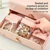 30Pcs Self Sealing Jewelry Storage Bags Antioxidant Small Pouch for Ring Necklace Beads Tiny Jewelry Accessories