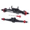 Aluminum Alloy Complete Front Rear Axle For 1/10 SCX10 RC Car Part RC Car Accessories Replacement Parts