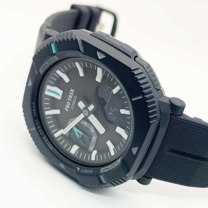 Used Casio PROTREK Solar HikerLine Black PRJ-B001