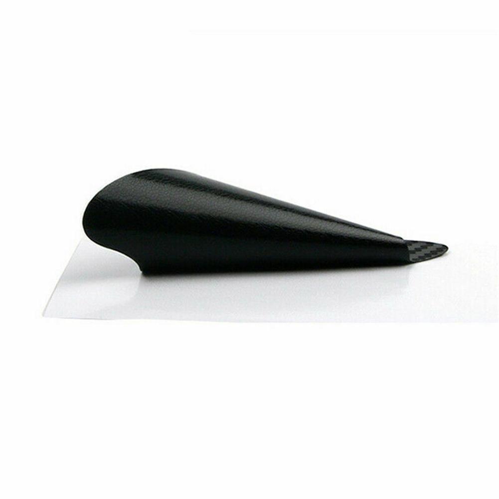 Carbon Fiber Texture Vinyl Car Door Handle Anti-Scratch Protector Film Stickers Accessories Auto Exterior Trim Black