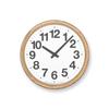 Lemnos Analog Wall Clock, Natural Oak Wood, Clock A OAK YK24-12