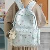 Manyin Cute Junior High School Student Backpack for Girls, Elementary School Girl Backpack for Girls, New Student Commuter Backpack for Girls