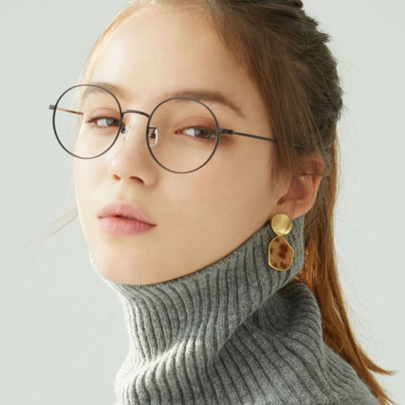 

oart Hesse BLACK blue light blocking glasses frame black