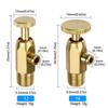 Brass Air Pressure Release Valve Manifold Exhaust Valve Water Valve Part For Water Heater Water Distributor Exhaust Valve