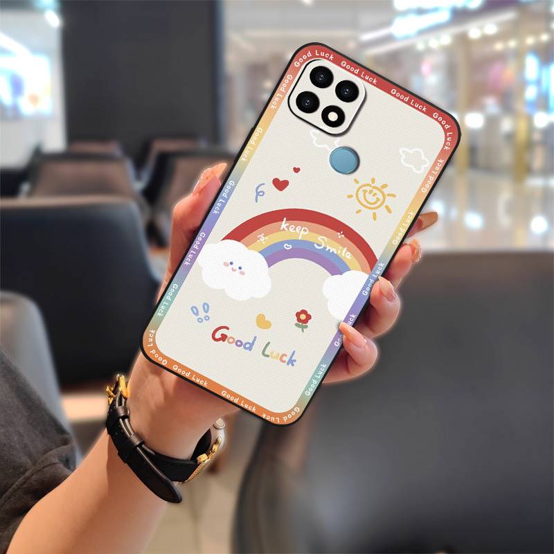 Back Cover Silicone Phone Case For OPPO A15 4G/A15S/A35 2021 Full Wrap Dirt-resistant Fashion Design Shockproof Cover