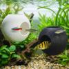 Suction Cup Fixed Fish Shrimp Hiding Cave Spherical Fish Tunnel Toy  Fish Shrimp Reptiles
