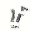 12pcs L-Shape Internal Corner Connectors with Screws - Perfect for 20x20 Series Aluminum Extrusion