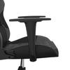 Gaming Chair Black and Gray Artificial Leather