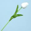 5 Pcs Artificial PU Tulip Real Touch Fake Flower Bouquet Fake Floral Arrangement for Wedding Spring Home Office Party Decoration