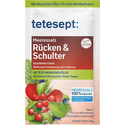 Tetecept Back & Shoulder Bath Salt Bath Salt 80g