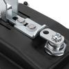 With 2 Keys Panel Lock Black Square Lock Wide Match Equipment Lock  Equipment Cabinet Swap