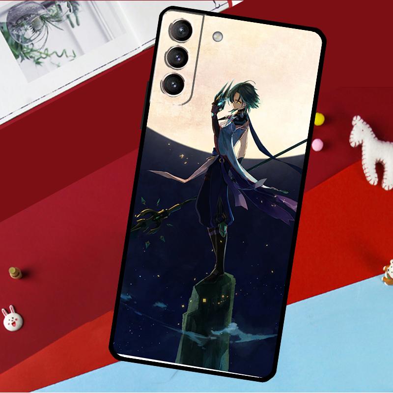 Genshin Impact Xiao Funda For Samsung Galaxy S26 S25 S24 S22 S23 Ultra Plus S20 S21 FE S9 S10 S25 FE Phone Case