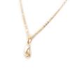 Altesse [L0686] - 2-tone 'Câlin' Gold Plated Necklace